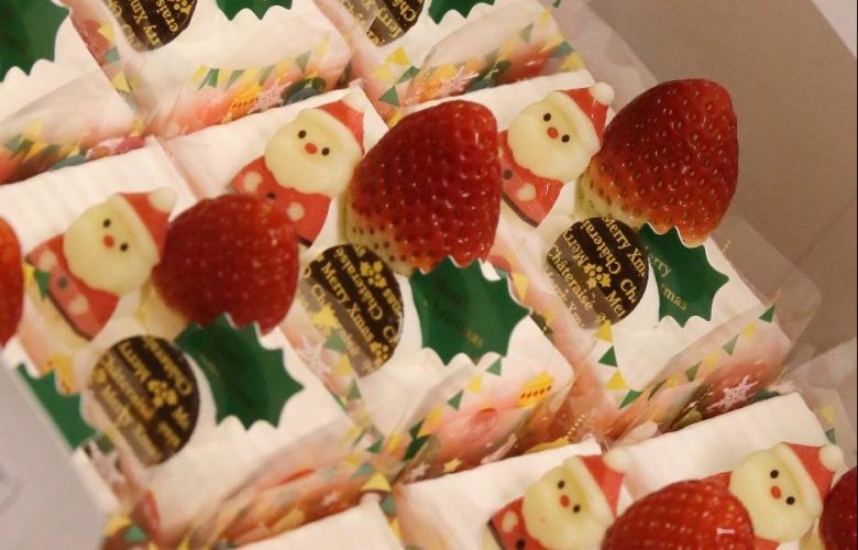 クリスマス会　ケーキ