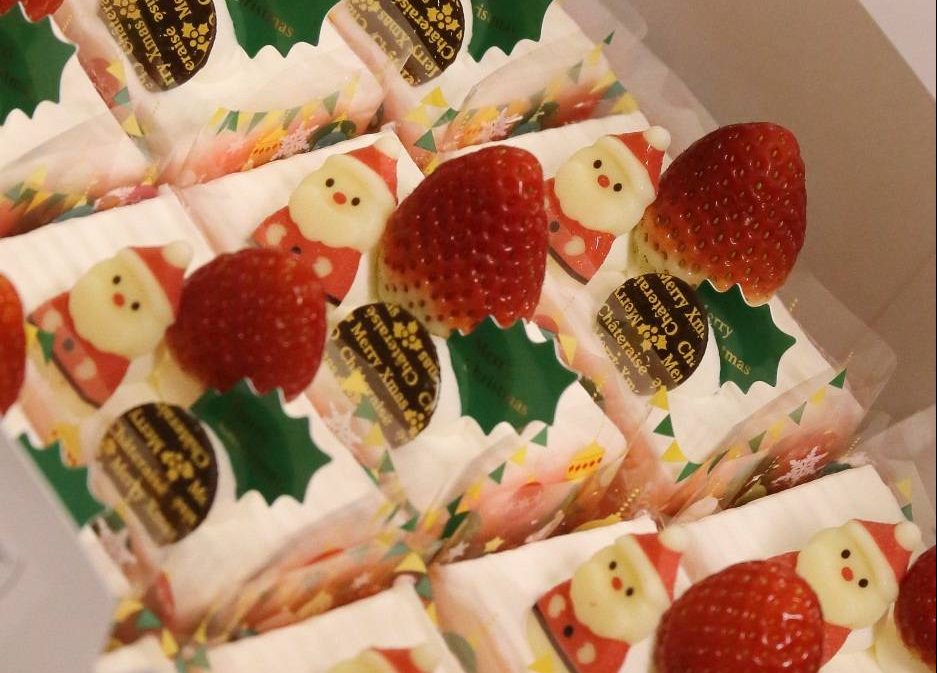クリスマス会　ケーキ